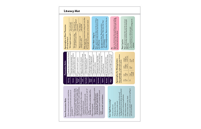Exercise Book Bespoke Information Pages